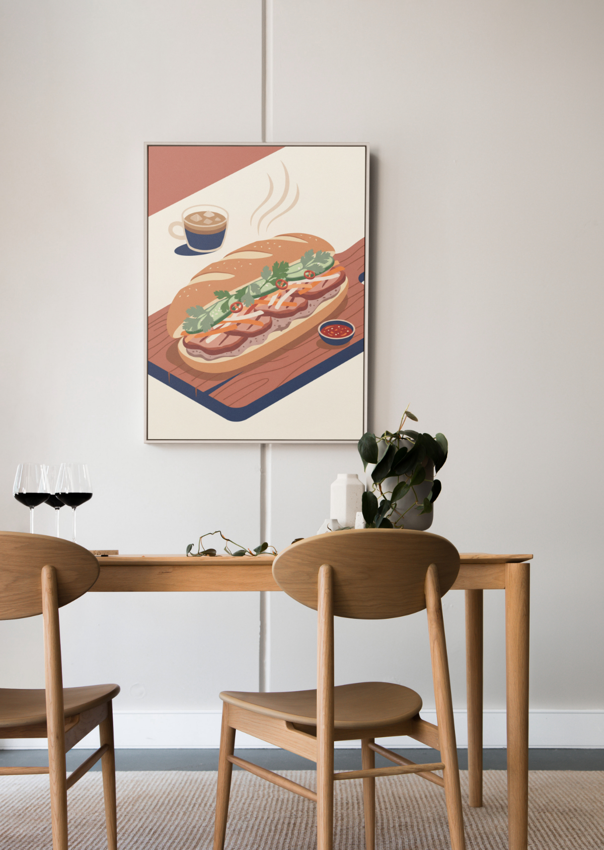 Bánh mì Sài Gòn mockup