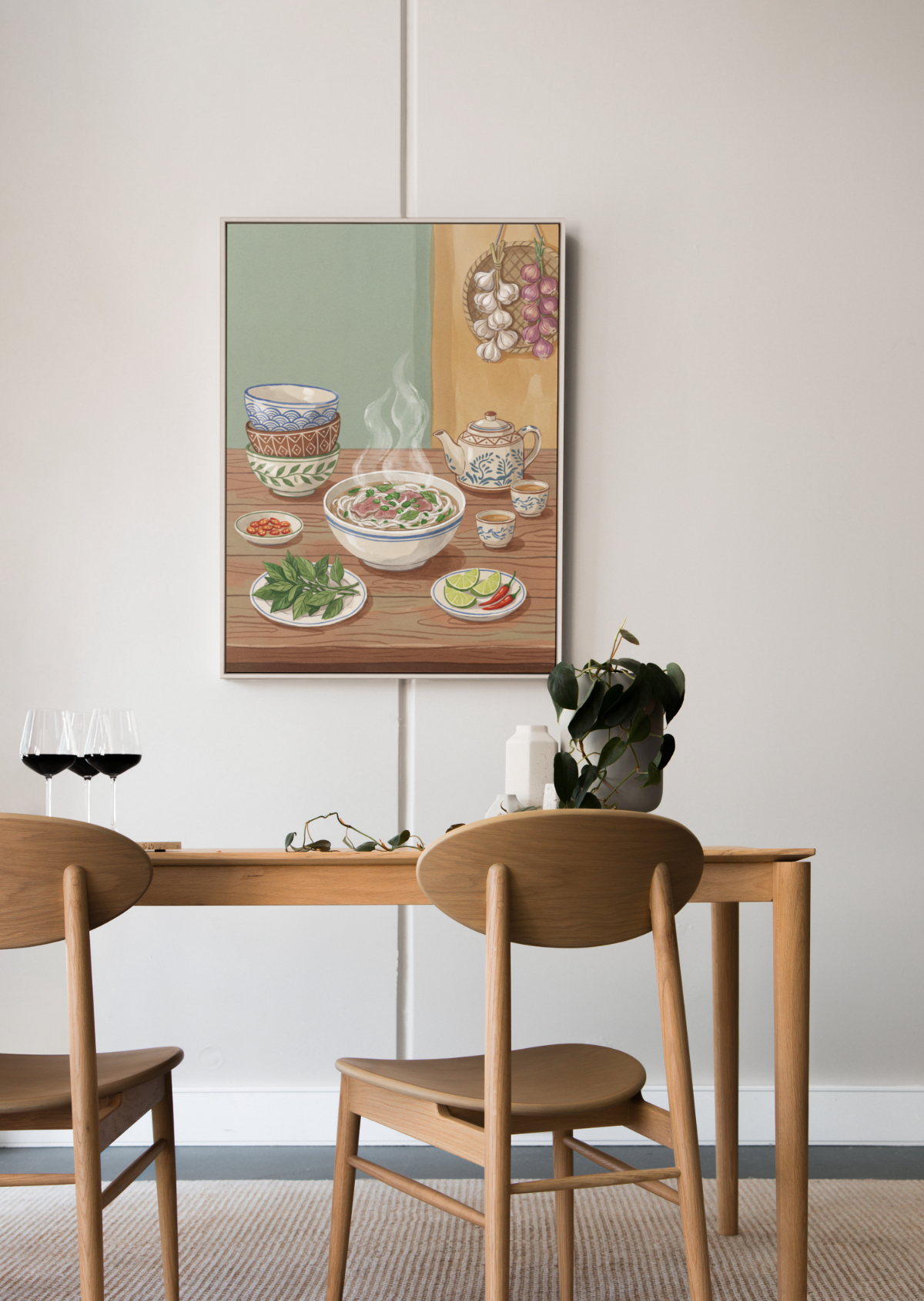 Phở Hà Nội mockup