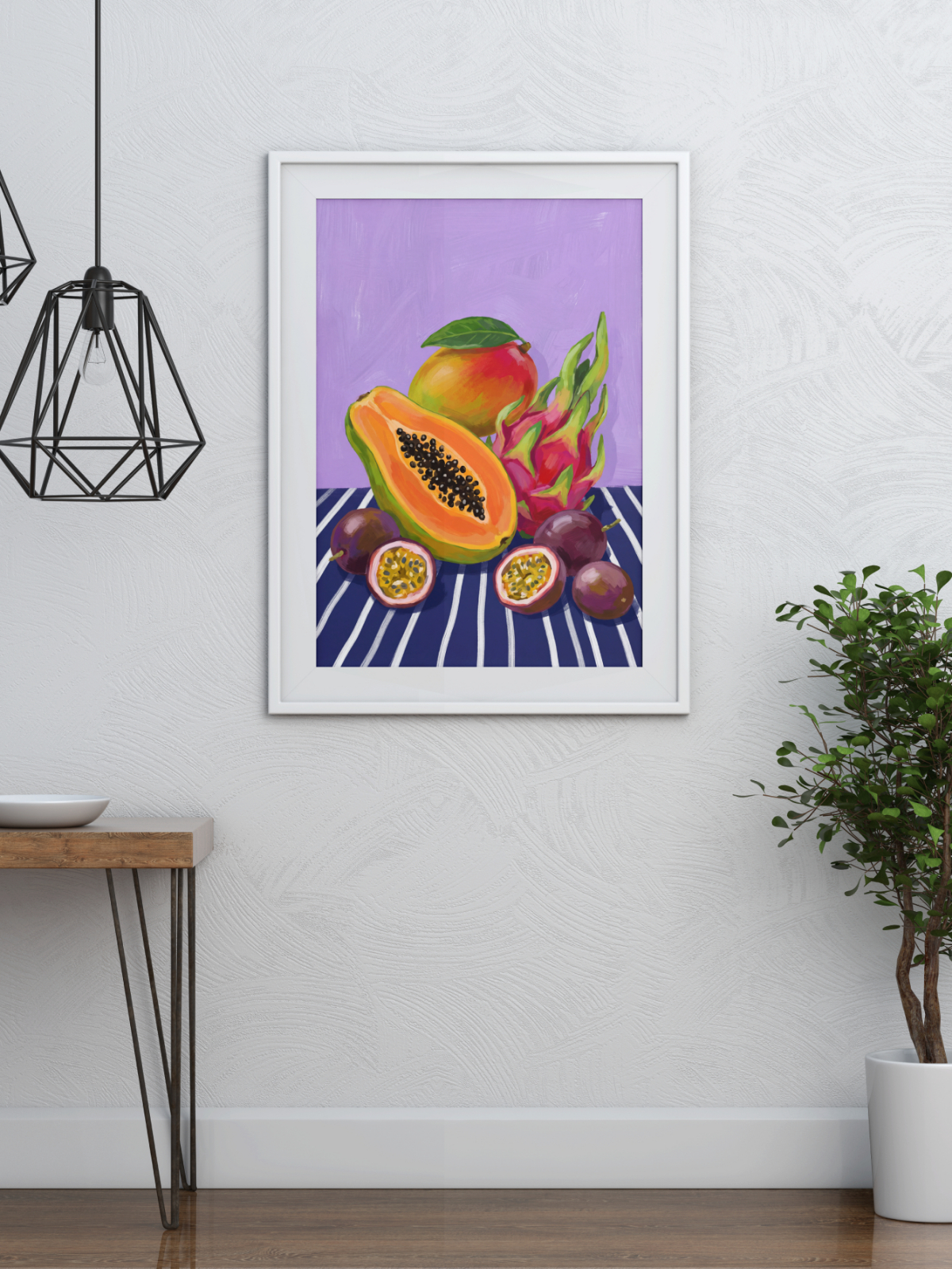 Trái cây tươi mọng mockup