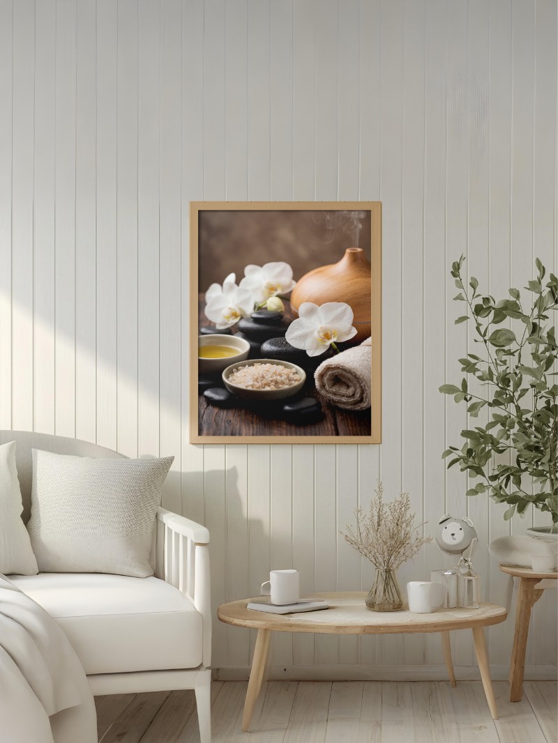 Tranh Treo Tường Spa Thư Giãn mockup