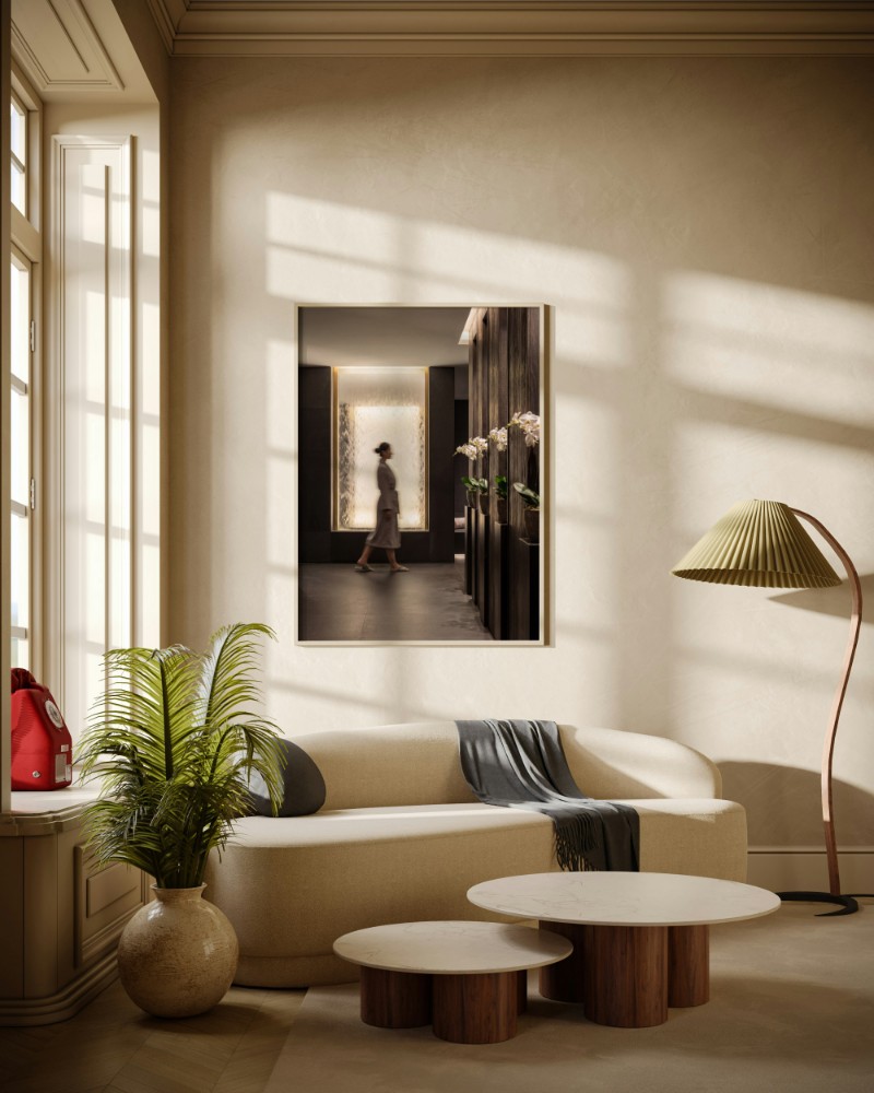 Tranh Spa Đẳng Cấp Không Gian Thư Giãn mockup