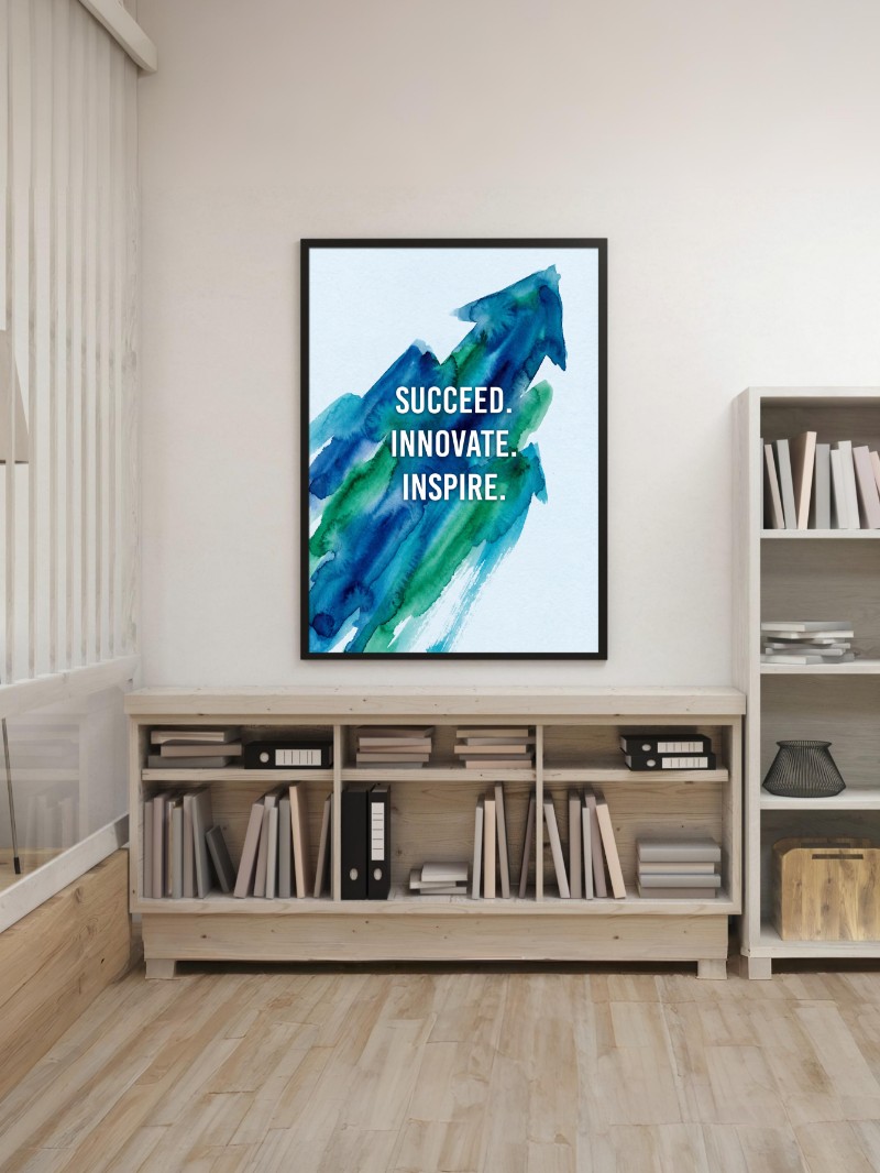 Động Lực Cho Văn Phòng Làm Việc mockup