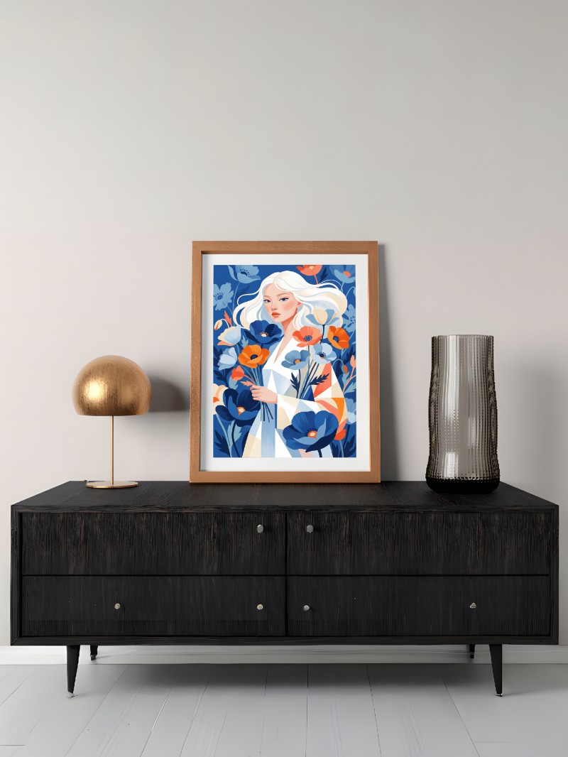 Tranh Hiện Đại Đa Sắc - Nghệ Thuật Đẳng Cấp Cho Không Gian Sống mockup