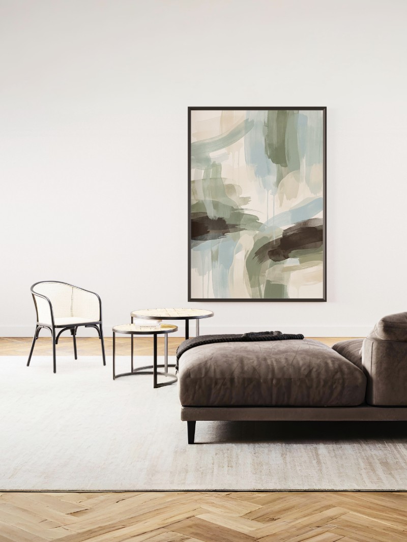 Tranh Treo Tường Sự Yên Tĩnh- Phong Cách Hiện Đại & Tinh Tế mockup