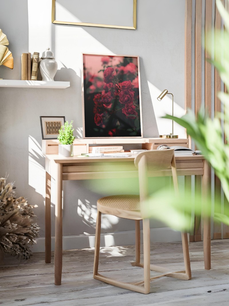 Tranh Hoa Mẫu Đơn Thảo Mộc - Nghệ Thuật Hoa Mẫu Đơn Sang Trọng mockup