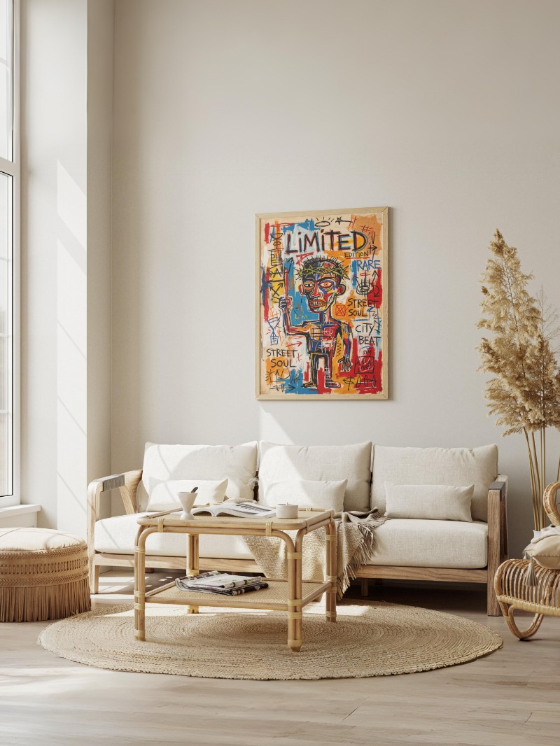 Tranh Đường Phố Limited: Nhịp Sống Hiện Đại Đầy Phóng Khoáng mockup