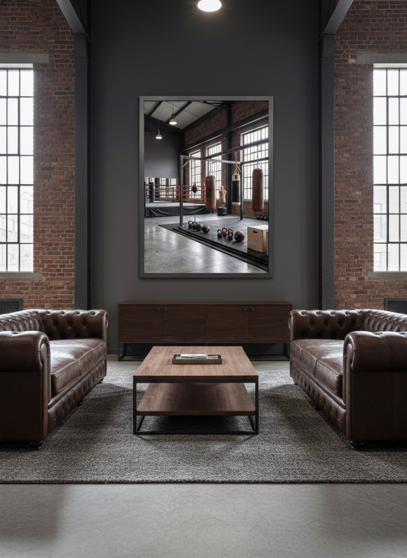 Điểm nhấn bản lĩnh cho văn phòng làm việc năng động mockup