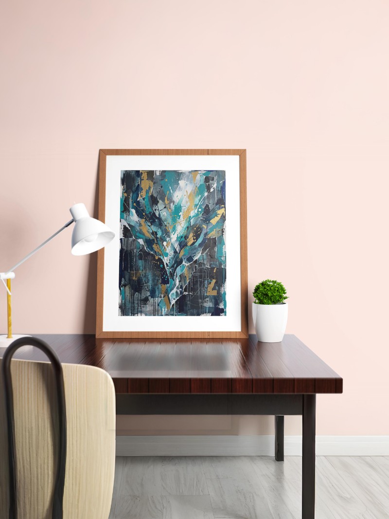 Tranh Street Art Sự Hồi Phục: Biểu Tượng Sức Mạnh Và Tái Sinh mockup