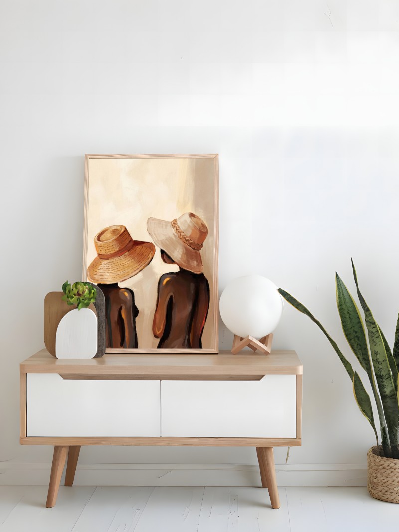 Tranh Thời Trang Hats Together: Bản Giao Hưởng Mũ Thượng Lưu mockup