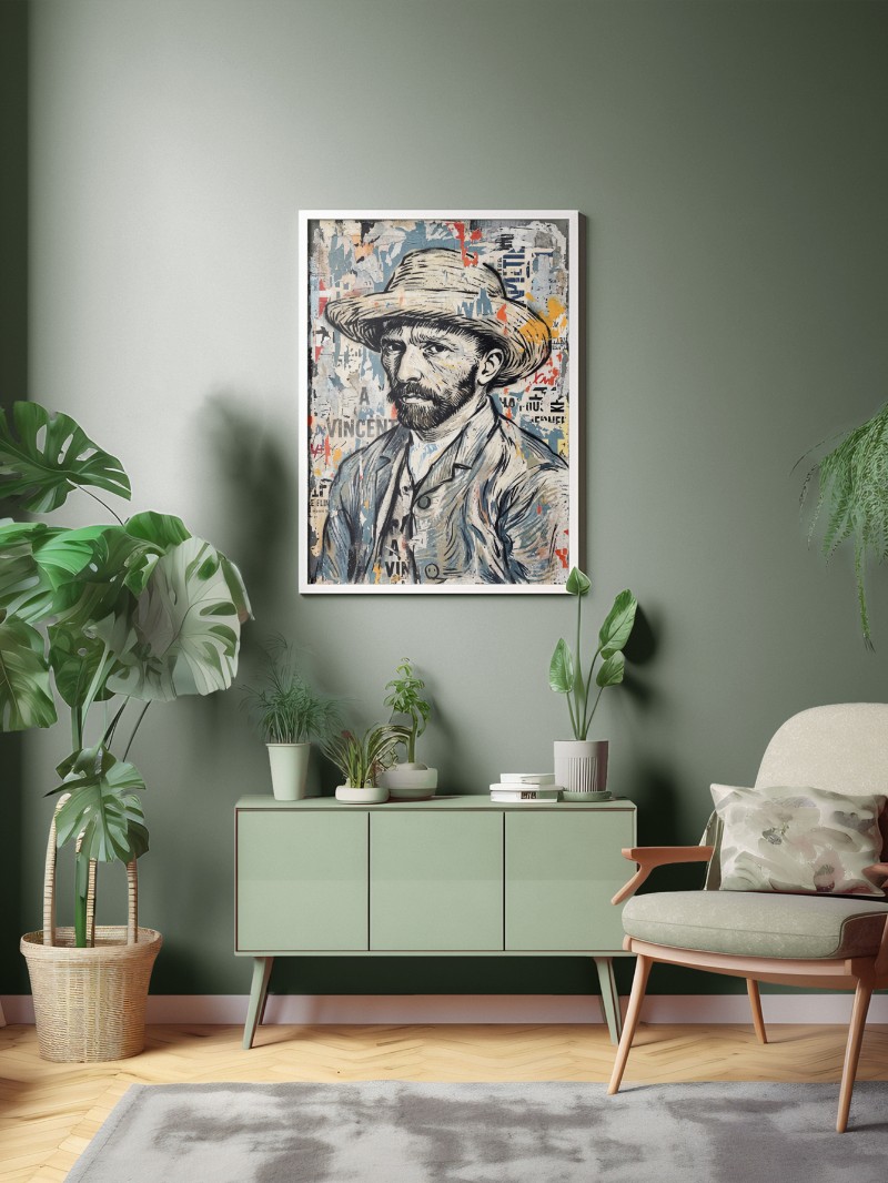 Tranh Đường Phố A Vincent: Bản Tuyên Ngôn Nghệ Thuật Hiện Đại mockup