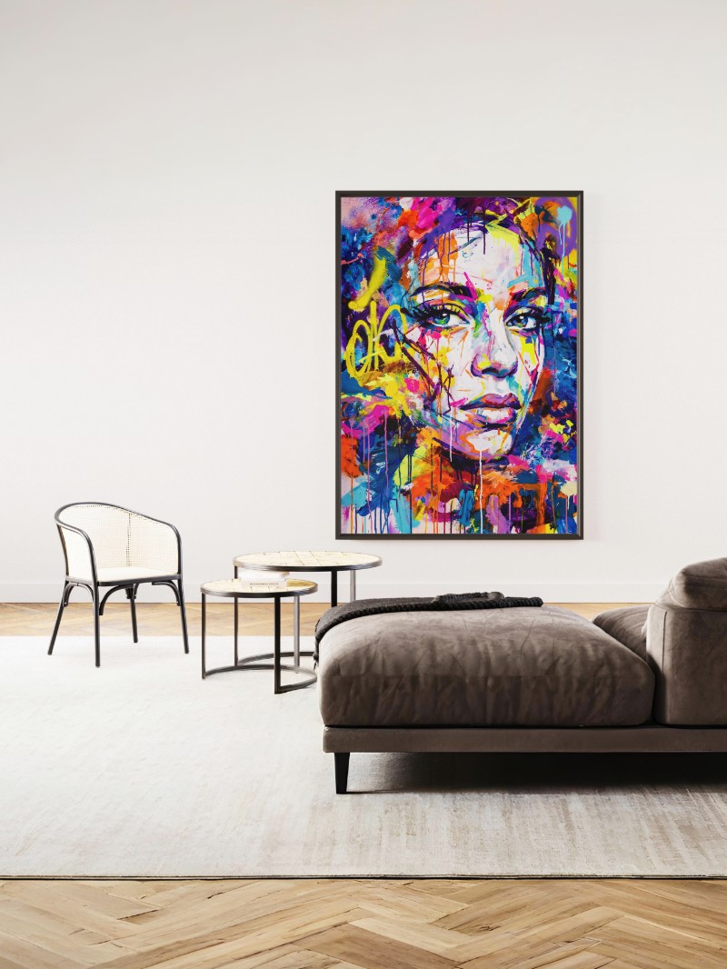 Tranh Đường Phố Untitled: Nhịp Sống Đô Thị Hiện Đại & Phá Cách mockup