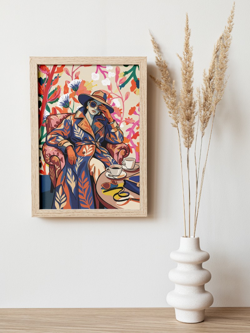 Ngày Dài - Tuyệt Tác Tranh Thời Trang Khắc Họa Chiều Sâu Nội Tâm mockup