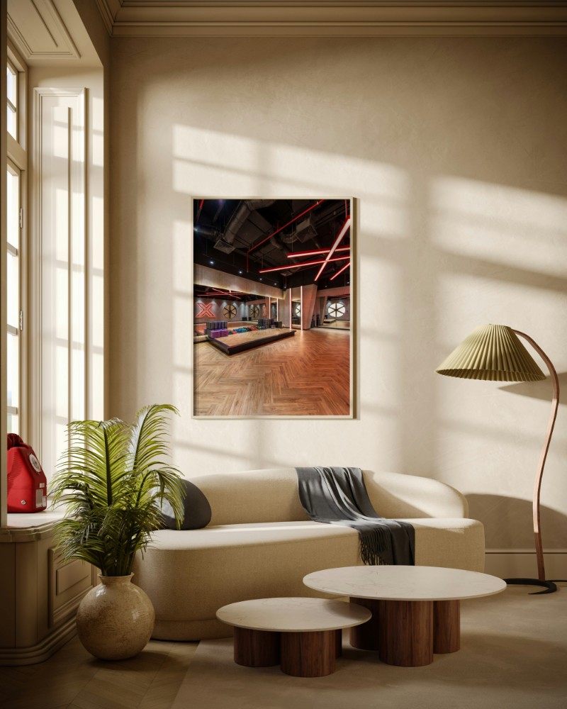 Tranh Nghệ Thuật Group X: Nhịp Sống Hiện Đại & Năng Lượng Đột Phá mockup