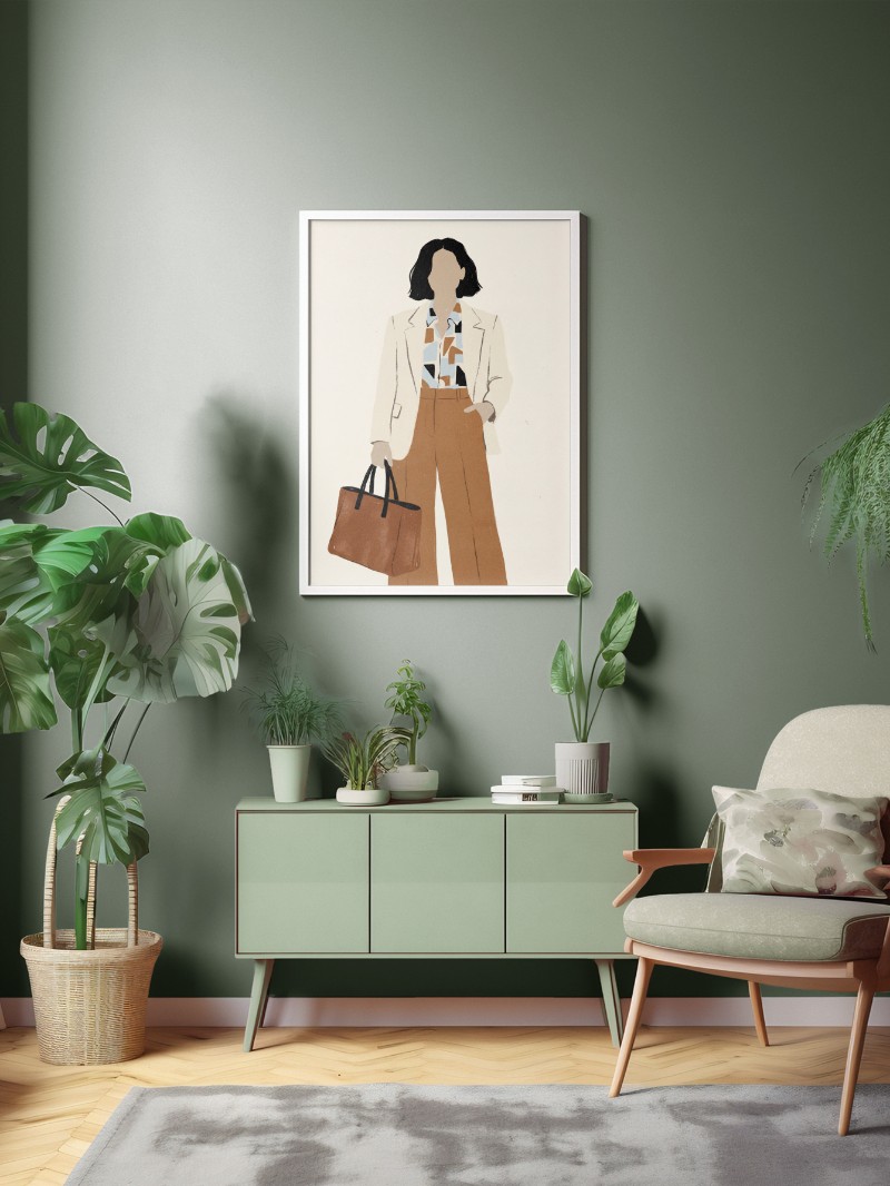 Nghệ Thuật Mẫu In Thời Trang Cao Cấp mockup