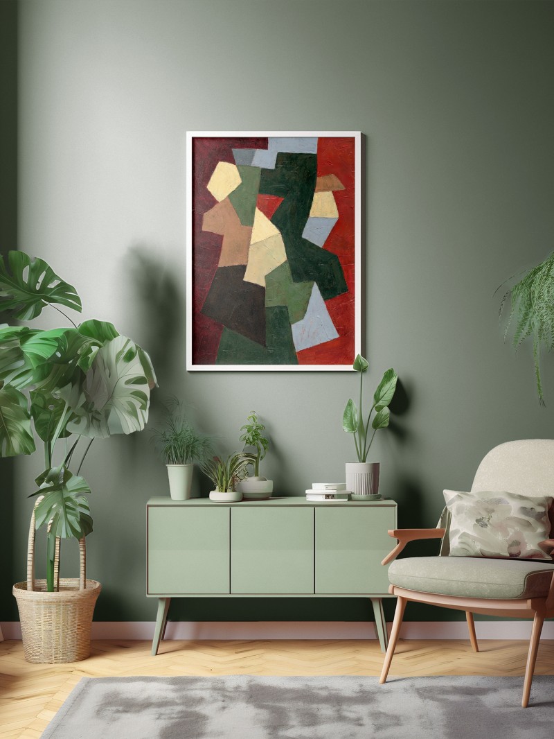 Tranh Treo Tường Nghệ Thuật Cao Cấp mockup